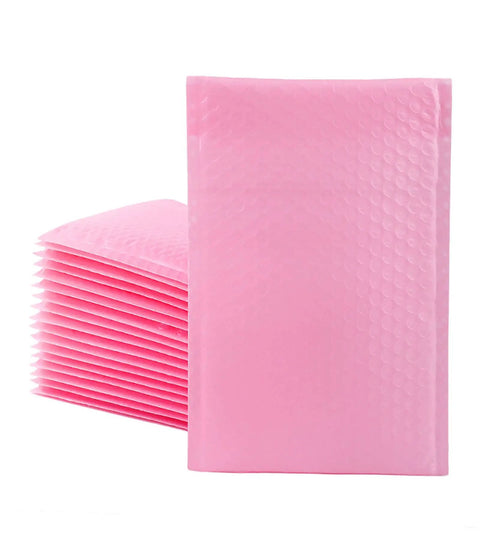 Pink Bubble Mailers 4x6 Inches 25 Pack Padded Self Seal Envelopes For Quick Ship Waterproof Shockproof And Dustproof Protection Great For Docs And Small Items Durable Poly Mail Bags