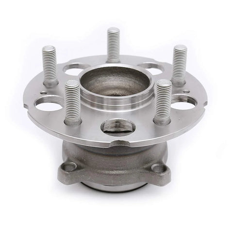 Front view of Rear Wheel Bearing Hub Assembly for 2007 2011 Honda CR-V FWD, Set of 2, 5-Lug Direct Fit, OE Quality, ISO TS 16949 Certified.