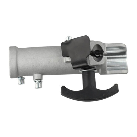 Heavy Duty Extension Pole Connector For Hedge Trimmers And Brush Cutters 26Mm 28Mm Shaft Adapter with black grip handle and metal coupler.
