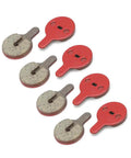 Bike Disc Brake Pads Resin Bonded Semi Metal For Smooth Quiet Braking Replacement Kit For Mountain Bikes Electric Scooters