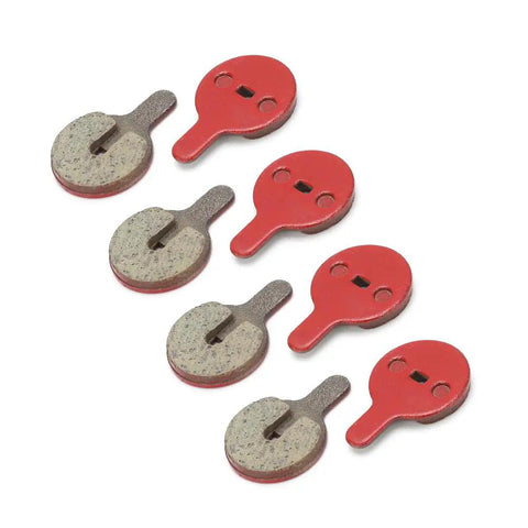 Bike Disc Brake Pads Resin Bonded Semi Metal For Smooth Quiet Braking Replacement Kit For Mountain Bikes Electric Scooters