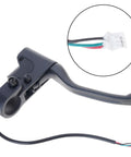 Aluminum Alloy Electric Scooter Brake Handle Left Lever With Clutch, Easy Install And Strong Tension, Comfortable Grip And Smooth Braking