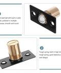 Premium Stainless Steel Door Ball Catch 10 Or 15 Pack with solid steel ball and tough spring for secure closet latch installation.