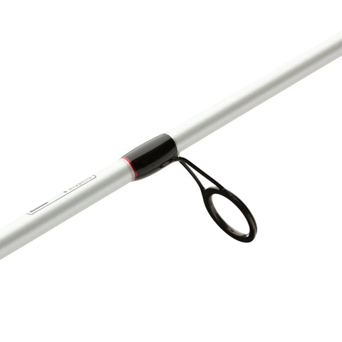 Close-up of Max Pro Spinning Rod, 24/30 Ton Graphite Rod Blank, with guide ring, part of 6 Foot 10 Inch, Two Piece Ultralight Setup
