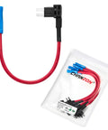 Plug In Add A Circuit Fuse Tap Adapter Kit 5 Pack 14 AWG Micro2 UL Wire Fuse Holders Up To 30A for Cars and Motorcycles