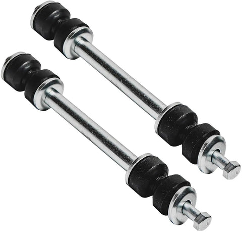12 Piece Front End Suspension Kit For 2001 2010 Chevy Silverado 2500HD Pro Grade Replacement Includes Pitman Arm 3 Groove And Ball Joints Tie Rod Ends Upper Lower Control Arms Sway Bar Links For A Smooth Quiet Ride, pair of sway bar links