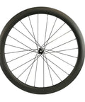 50mm Carbon Wheelset For 700c Road Bikes With Disc Brakes Tubeless Ready Clinchers Built From Toray T700 Carbon Fiber MT075 Hub 24 Spokes