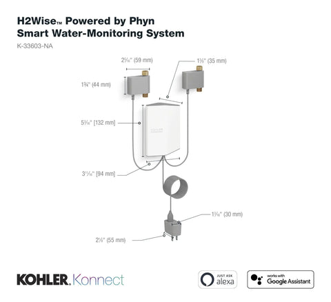 Smart Home Water Monitor With Instant Leak Detection And Real Time Alerts Ultra Accurate Pressure Sensors Tracking System