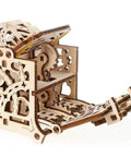 3D Puzzle Dice Keeper For Board Games And Tabletop RPGs Holds 8 Dice In Sturdy Wooden Slots, wooden buildable mechanical dice holder