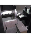 Lathe Centering And Truing Tool With Half Inch Square Tool Head for Centering Short Stock in chuck, close-up view