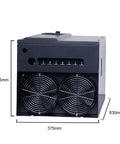 Beefy 110 132 kW 380V Variable Frequency Drive Inverter For Three Phase Motors With Soft Start And Fast Speed Control High Power VFD Three Phase Input Output Industrial Grade Motor Controller, 375x630x345mm