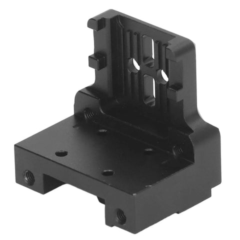 Front view of Beefed-Up Metal Sliding Table Kit For CNC And 3D Printer Upgrades, Aluminum Alloy Slider For MGN7H Rail With X Limit Slot.