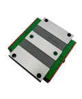EGR20 Linear Rail And Sliding Guide Carriage For 3D Printers, close-up of low friction bearing steel component, 300mm length