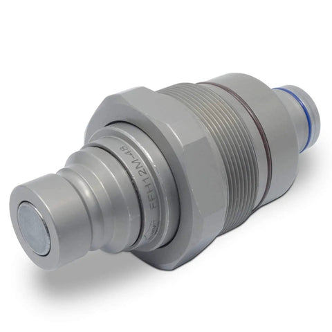 Direct Aftermarket Replacement Hydraulic Male Flat Face Quick Coupler for Skid Steer Cartridge Manifold 7246799 side view