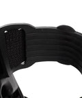 Close-up of adjustable diving tank strap with anti-skid grip for rock solid oxygen bottle holder, durable scuba accessory.