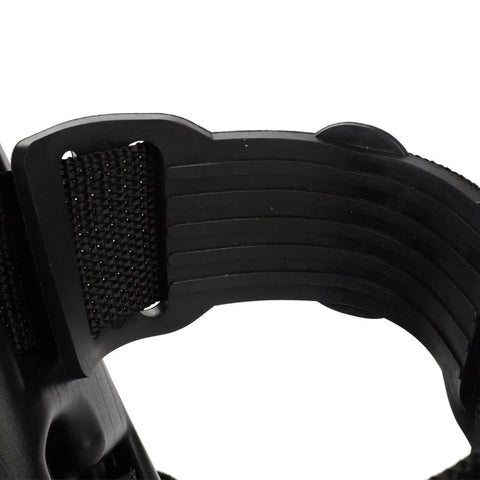 Close-up of adjustable strap on Scuba Diving Backpack With Adjustable Single Oxygen Bottle Holder And Tank Carrier Built For