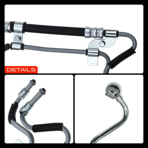 Power Steering Pressure And Return Hose Kit With O Ring For Toyota Camry 2007 2009 Avalon 2005 2007 And Lexus ES350 2007 2012 3.5L detailing