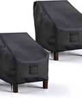 Waterproof Patio Chair Covers 29W x 30D x 36H 2 Pack Heavy Duty Outdoor Lounge Chair Covers Protect Patio Furniture