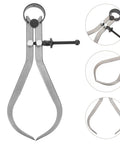 Built Tough Carbon Steel Caliper Kit For Hella Accurate Woodturning showing precision internal and external diameter gauges.