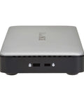 Slick Thunderbolt 4 Docking Station For Laptops Drives Dual Screens With 8K 60Hz Or 4K 144Hz showing ports and sleek design.
