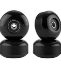 Durable Skateboard Hardware Combo Starter Kit With 52mm Wheels Aluminum Truck Set Bearings And Pads For 7.5 To 8 Inch Decks Black Finish