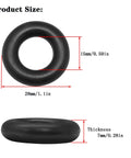 4 Pack Bobbin Winder Rubber Tire O Ring Set For Singer Sewing Machines Replacement Parts Compatible With Models 15-91 66-16 99K 128-3 Includes 1 1/8 In Outer Diameter 9/16 In Inner Diameter And 1/4 In Thick., black rubber O-ring with 28mm outer diameter and 7mm thickness