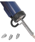 Portable Tin Solder Desoldering Vacuum Pump With 3 Suction Nozzles One Hand Operation Pro Grade Large Capacity Fast Strong Vacuum