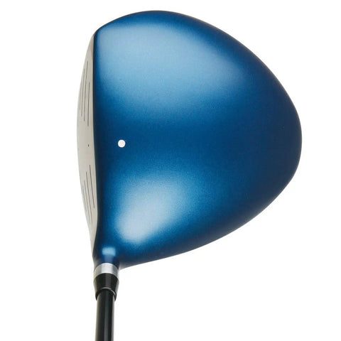 Non Conforming 520cc Behemoth Draw Driver With 10.5 Degree Offset And Anti Slice Tech For Straight Flights, Mens Right Handed Regular Flex Golf Club Today featuring blue oversized head and offset hosel for straighter drives.