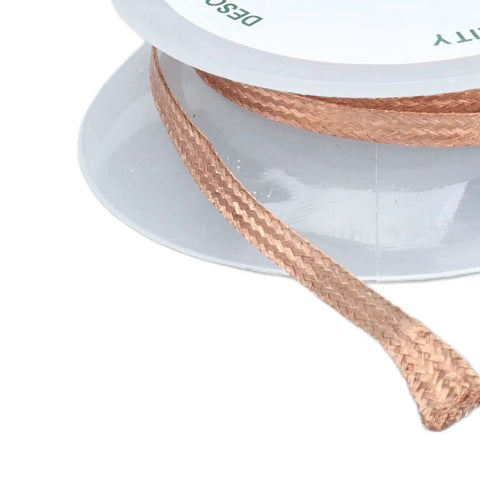 Pro-Grade Desoldering Wick Copper Solder Braid for Electronics Repair, 1.5 Meter, 3.5mm Width on a spool