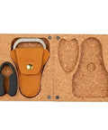 Ah So Two Prong Wine Opener For Delicate Vintage Corks with protective pouch in gift box