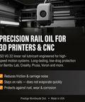 Top Notch 3D Printer Oil For Linear Rails ISO VG 22 With 30ml Needle Tip Bottle AntiWear Lubricant For Bambu Lab Creality Prusa Voron