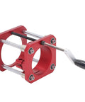 Router Lift Base For Woodworking Tables Pro Grade Aluminum Alloy And Stainless Steel 4 Jaw Clamp No Sweat Install Heavy Duty Lifting System Fits 64 To 65mm Routers And Edge Trimmers, red aluminum lift base with handle