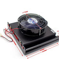 Hydraulic Air Cooler With Aluminum Alloy Frame Heavy Duty 25 LPM Flow 1350W Cooling 3 MPa Working DC 12V Small Radiator