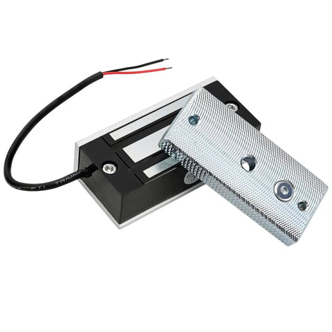 Heavy Duty Magnetic Door Lock 60KG 130LB Holding Force For Metal Wood Glass Doors 12V NC Mode Single Access Control
