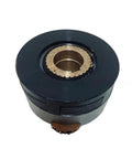 Rock Solid Dlm9 Series Wet Multidisc Electromagnetic Clutch Dc 24V close-up view of alloy housing with bronze center part.
