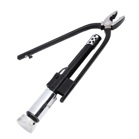 Reversible Safety Wire Twisting Pliers 9 Inch Heavy Duty Pro Grade Tool For Automotive And Aerospace Maintenance, angled view