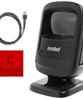 Hands Free 1D 2D Barcode Scanner With USB Cable And Microfiber Cleaning Cloth High Performance Imaging Compact Design Standard Range Renewed Unit Easy Plug And Play For Retail Or Inventory