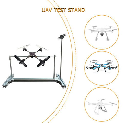 Quadcopter PID Tuning Stand Kit For Drones And Model Aircraft Testing Aluminum Debug Frame Display