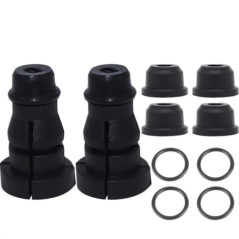 Universal Brake And Clutch Slave Master Cylinder Pipe Connector Joint Clip Seal Gasket Repair Kit components visible