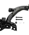 6Pc Front End Suspension Kit For 2007 2012 Acura RDX With Front Lower Control Arms Ball Joint Assembly Front Outer Tie Rod Ends And Front Stabilizer Sway Bar End Links For A Smooth Beefed Up Ride And Ready To Install Replacement Upgrade, black steel control arm