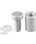 Pro Grade Sign Standoff Kit One Half Inch By Three Quarters Inch Solid Aluminum Mounting Hardware For Glass Panels And Acrylic Panels Pack Of Four