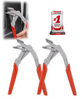 Push Pin Pliers That Make Car Clip Removal A Breeze, Quick Trim And Door Panel Clips Remover, Auto Plastic Fastener Tool Kit, Bumper Clips, Rivets, And Interior Repair Essentials, red handled