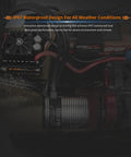 Sensored Brushless RC Car Motor 3300KV for 2 To 3S LiPo Battery, IP67 Waterproof, shown installed in car for weather protection