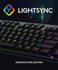 High End Wireless Mechanical Gaming Keyboard Featuring Smooth Tactile Switches And Custom RGB Backlighting for a sleek matte black design.