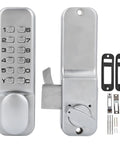 Zinc Alloy Mechanical Password Lock For Sliding Doors Keyless Home Security Lock For Kitchen And Balcony