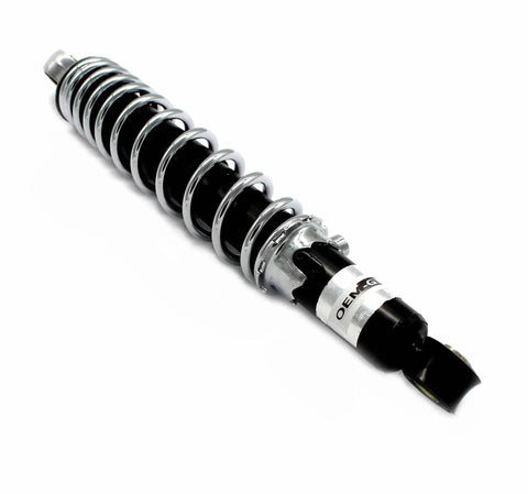 Two Universal Mechanical Adjustable Shocks for Go Karts and Mini Bikes, 12 Inch Eye To Eye, 12mm ID Mounting, Heavy Duty Suspension