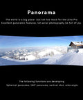 Panoramic view captured by Foldable Pro Drone With 4K Front Camera And 720P Optical Flow Positioning