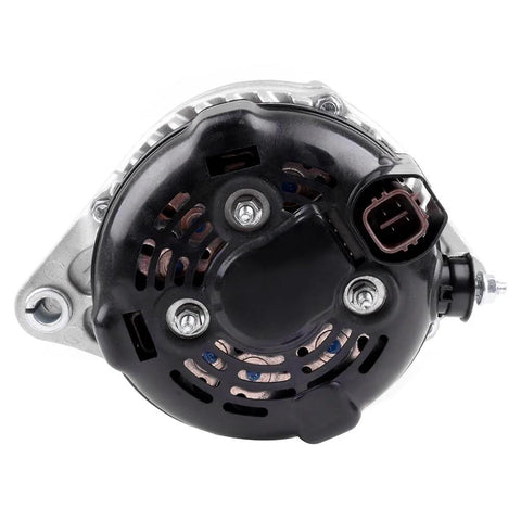 View of Alternator Replacement For Acura MDX RL TL Honda Odyssey Pilot Ridgeline 12V 130A Clockwise Rotation IR Regulator IF Fan