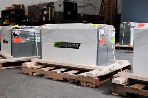 Heavy Duty Reconditioned 48V Forklift Battery 750 AH Capacity Built Different For Serious Warehouse Grind With Fresh Cables Connectors And Shrouds Backed By A Rock Solid Year Warranty