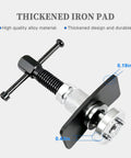 Heavy Duty Brake Caliper Tool For Cars And Trucks Piston Rewind Kit with Quick Release Caliper. Thickened iron pad.